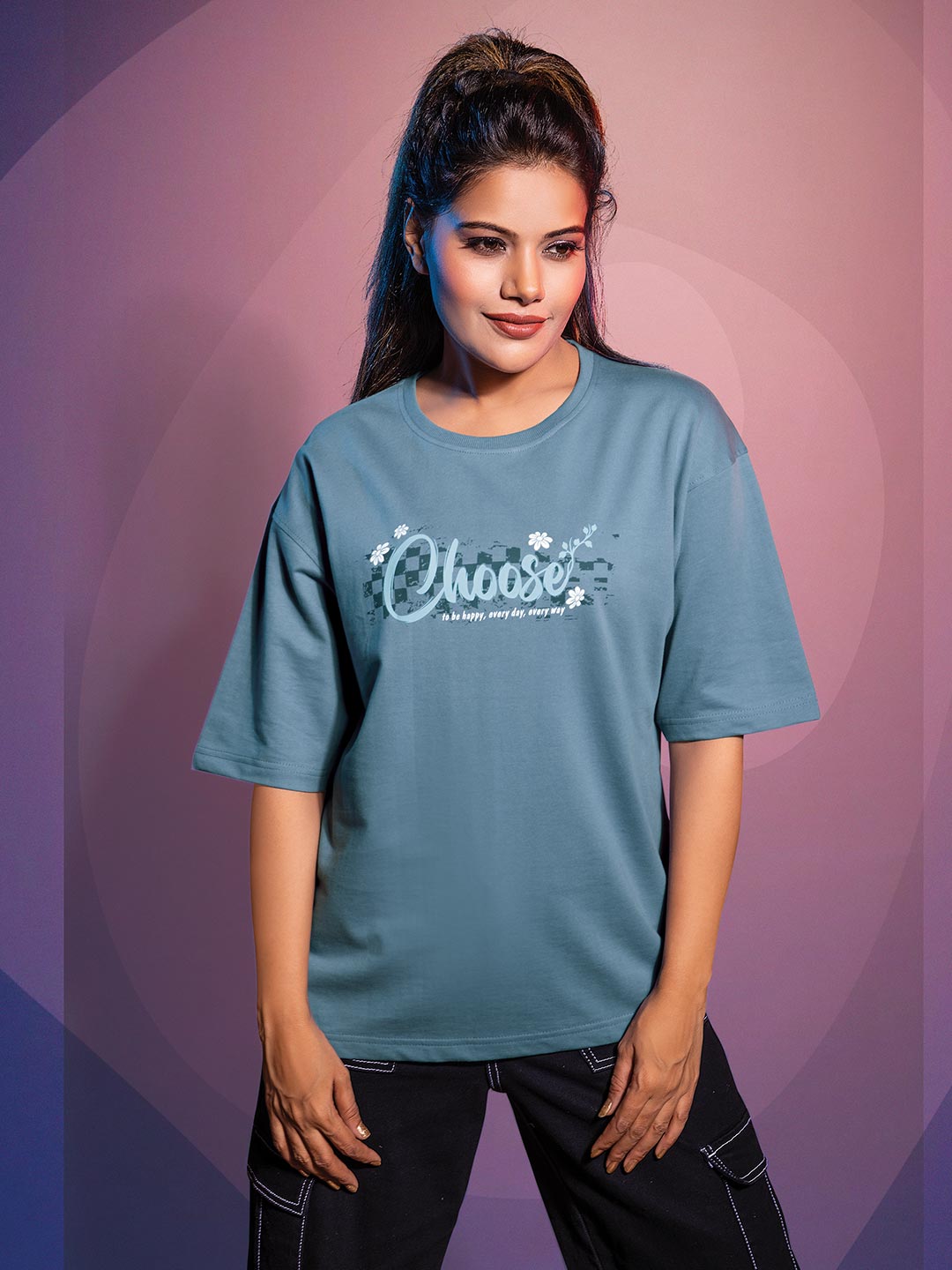 Women Down Shoulder Tees