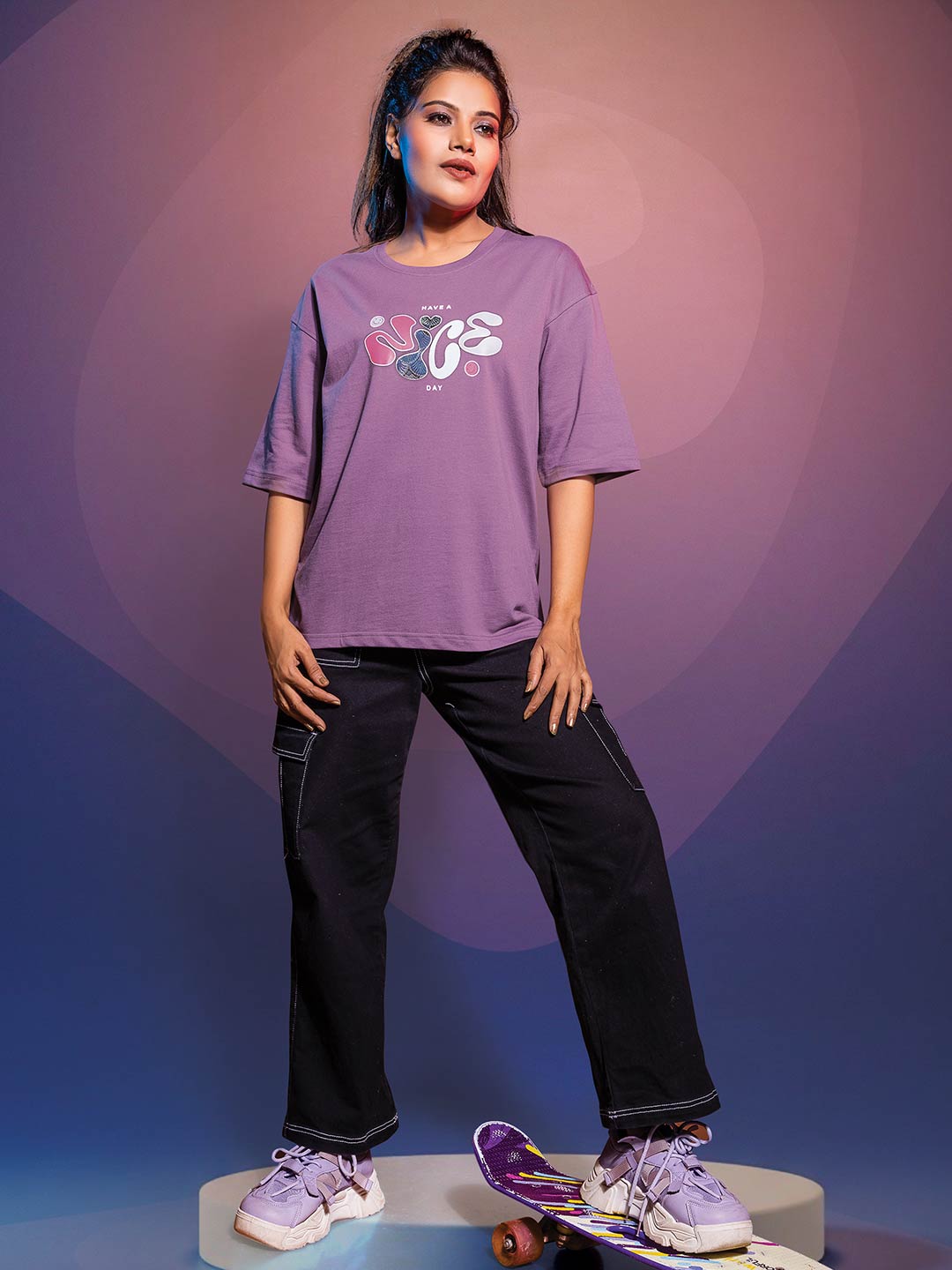 Women Down Shoulder Tees