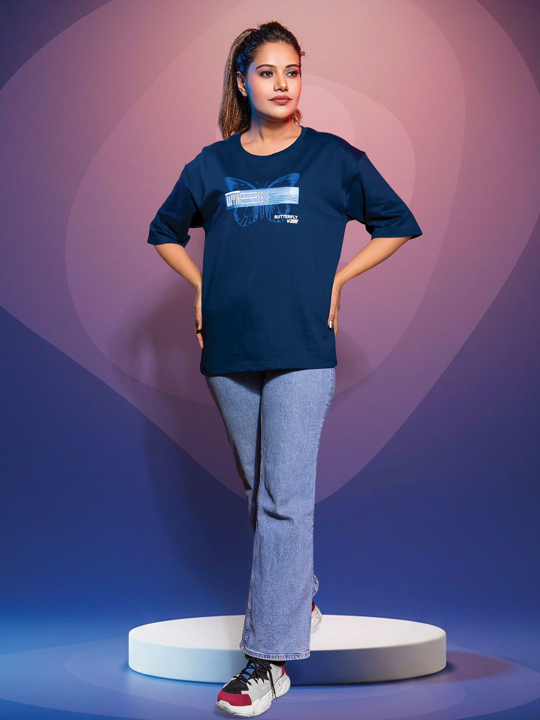 Women Down Shoulder Tees