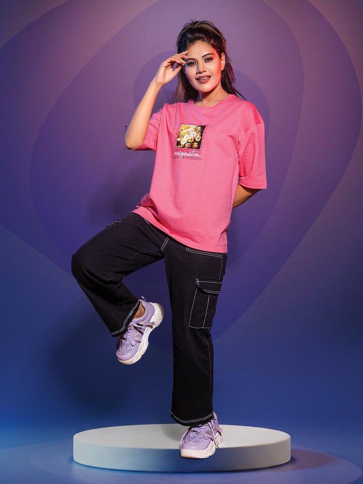 Women Down Shoulder Tees