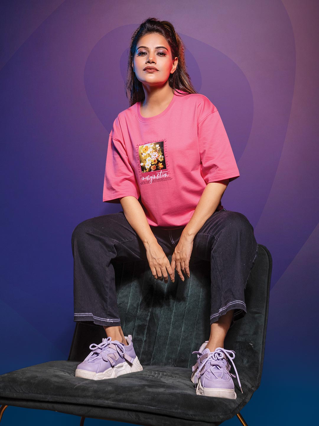 Women Down Shoulder Tees