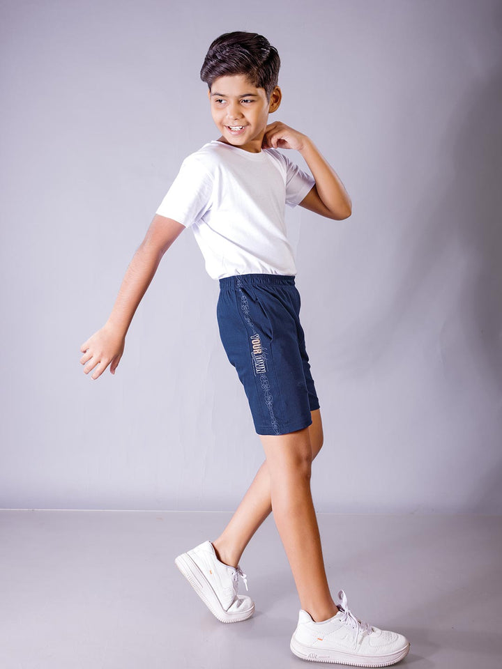 loco plus printed shorts for boys color mirage