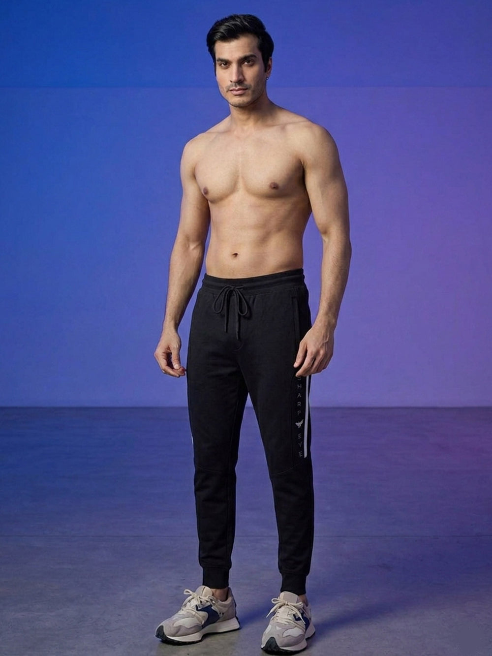 mens looper z 4065 full pant color black