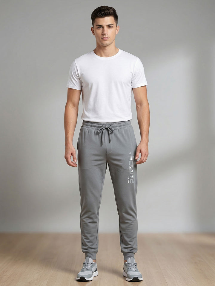 Tencel full length pant for men color dusty grey