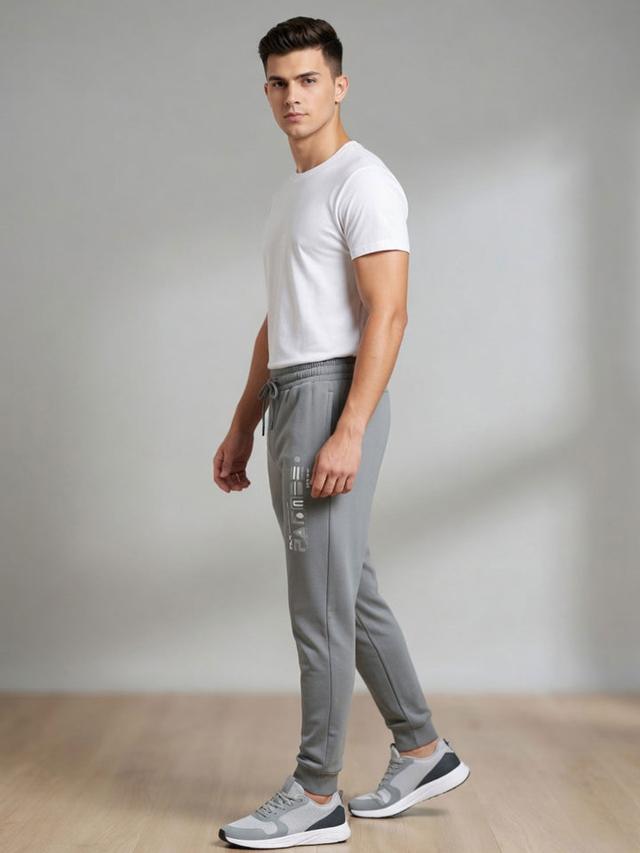 Tencel full length pant for men color dusty grey