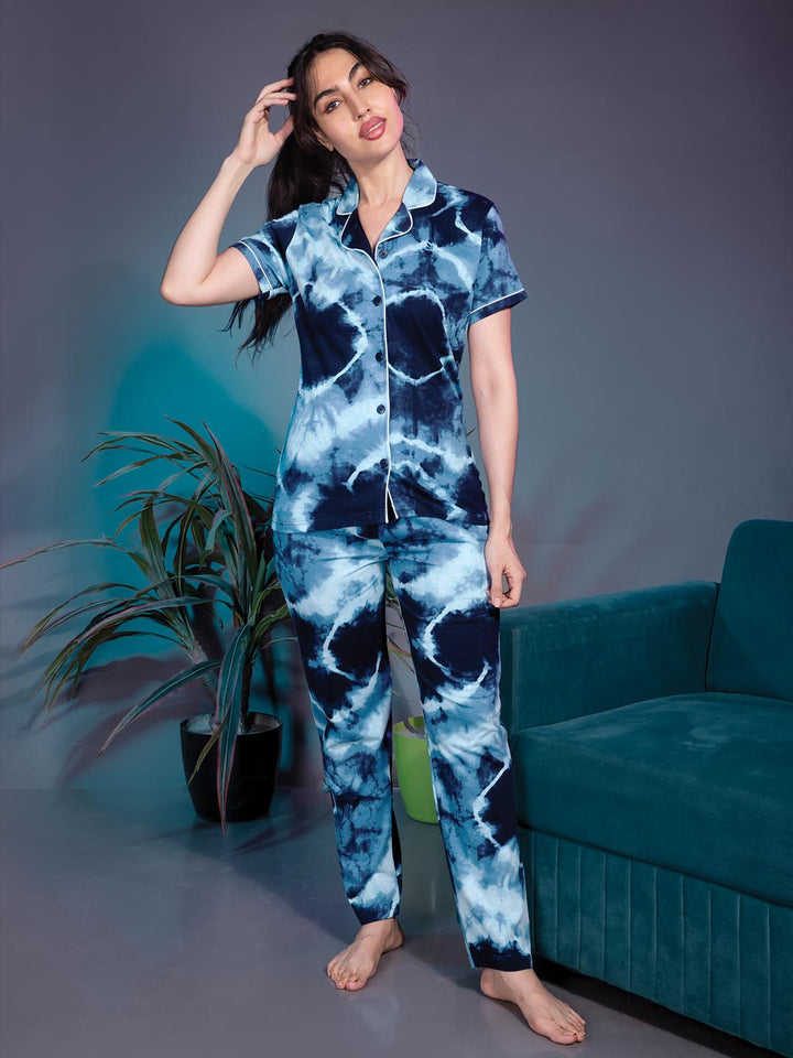 aara full pant set for women with collar