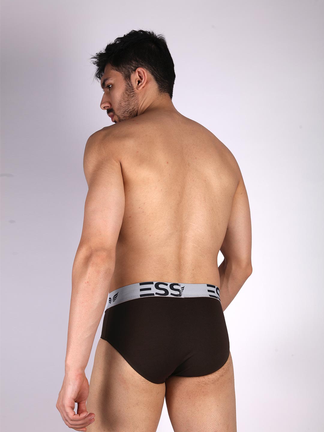 mr fit 4105 plain brief #color_bistre