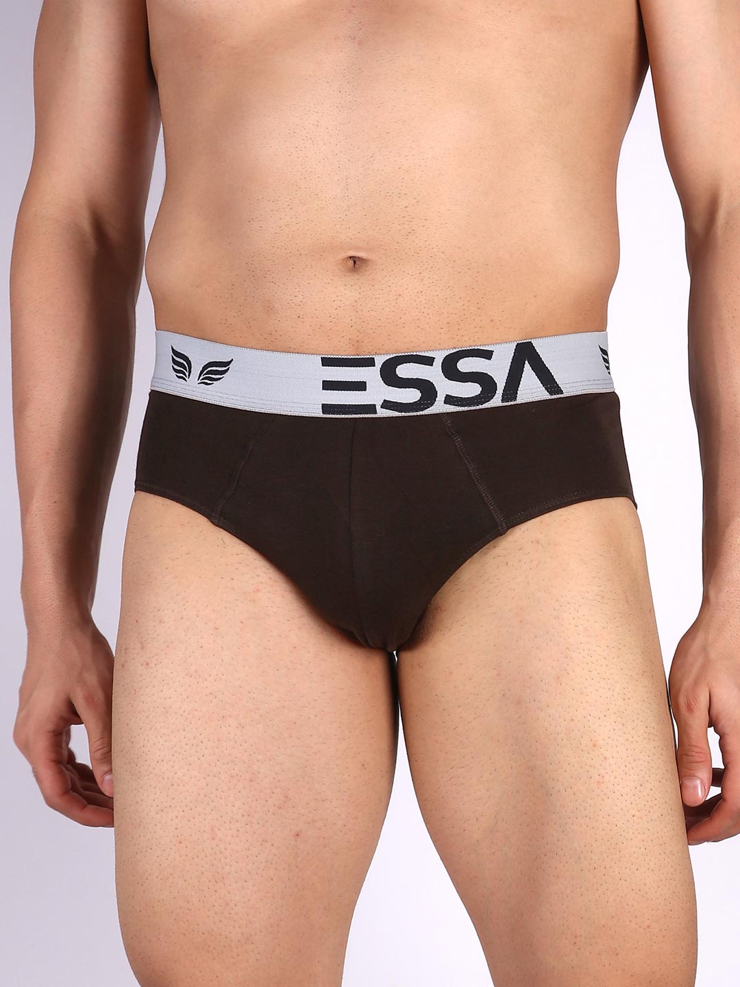 mr fit 4105 plain brief #color_bistre