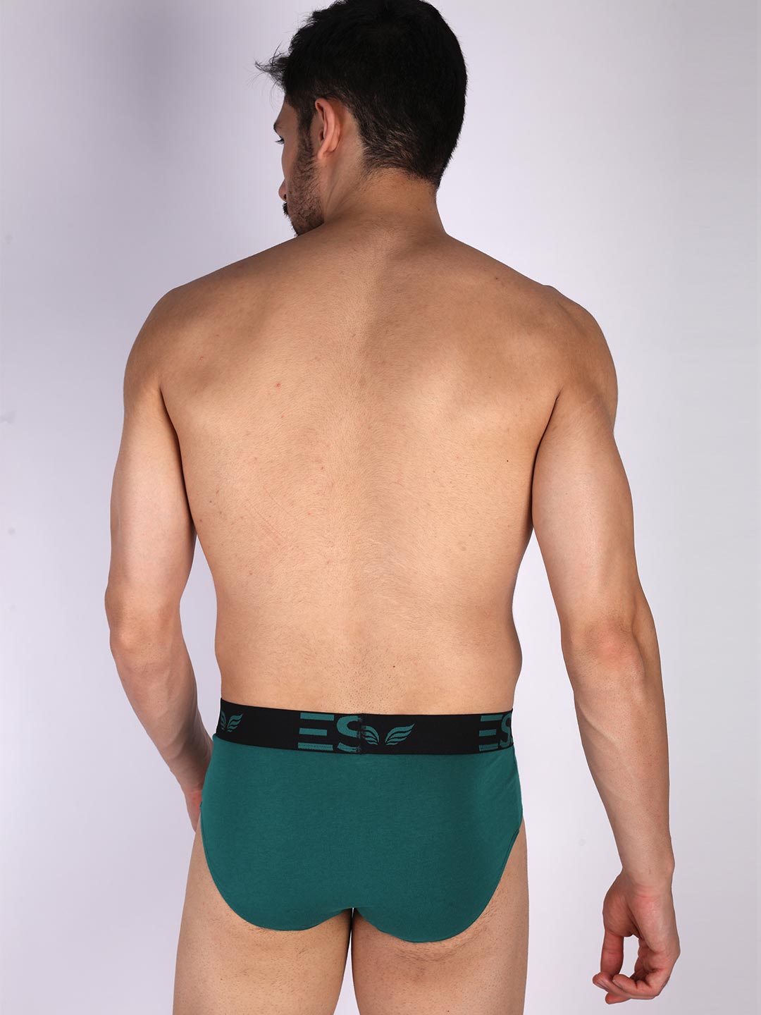 mr fit 4105 plain brief #color_spanish-green