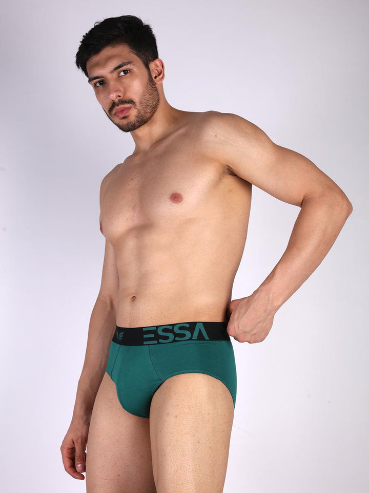 mr fit 4105 plain brief #color_spanish-green