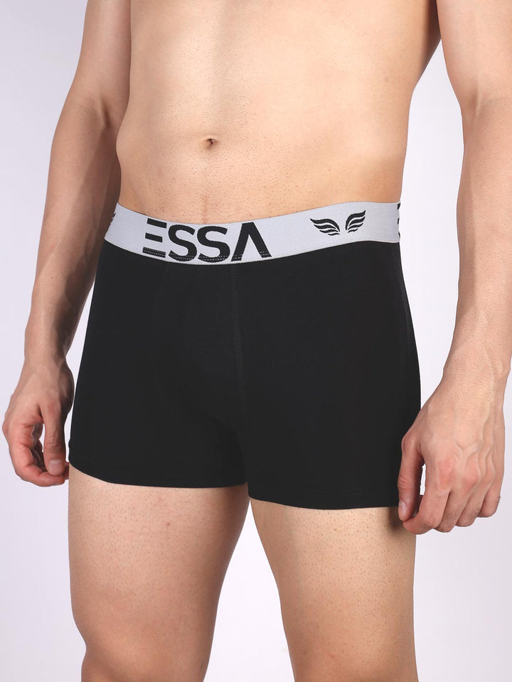 mr fit plain trunk outer elastic for men #color_black