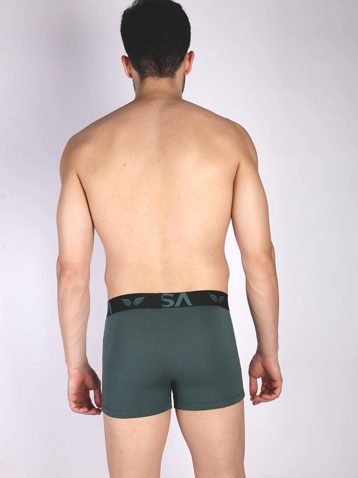 mr fit plain trunk outer elastic for men #color_deep-teal