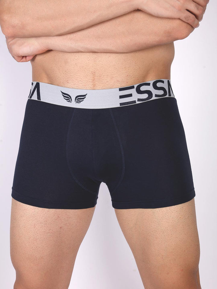 mr fit plain trunk outer elastic for men #color_ebony-clay