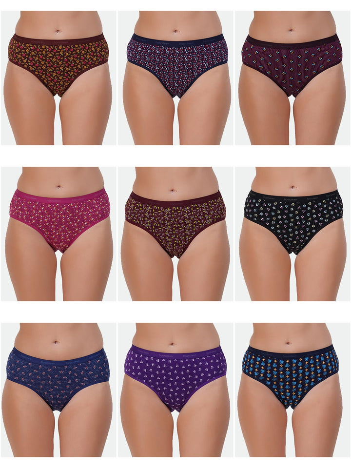 Angel Women Printed Panties (Pack Of 2)