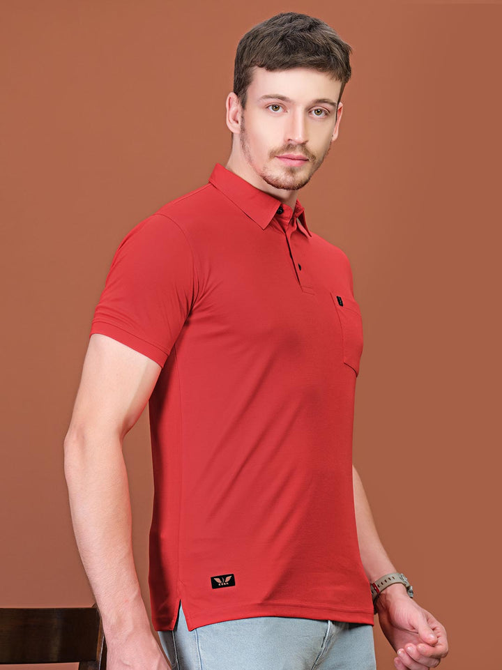 fg-1215 plain polo t-shirt for men #color_firebrick