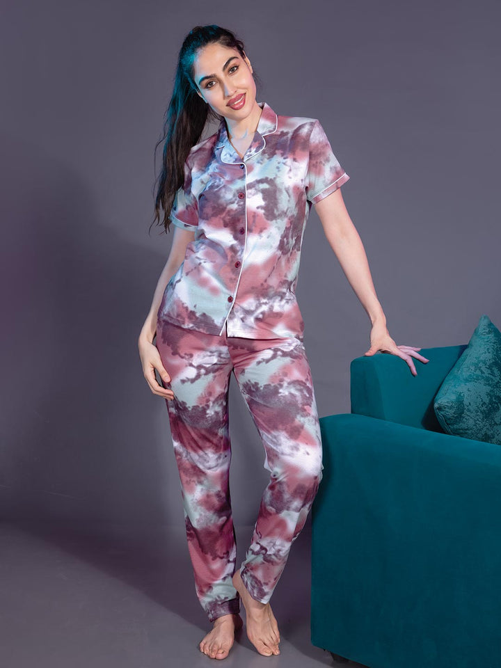 aara full pant set for women with collar