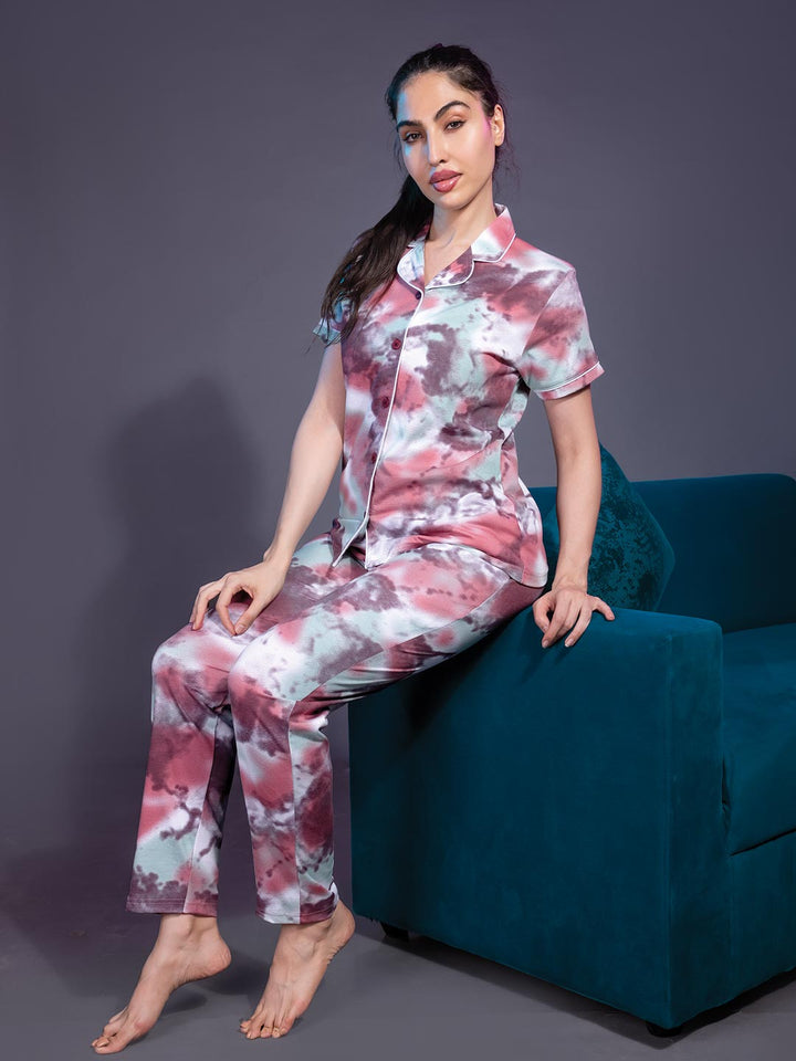 aara full pant set for women with collar