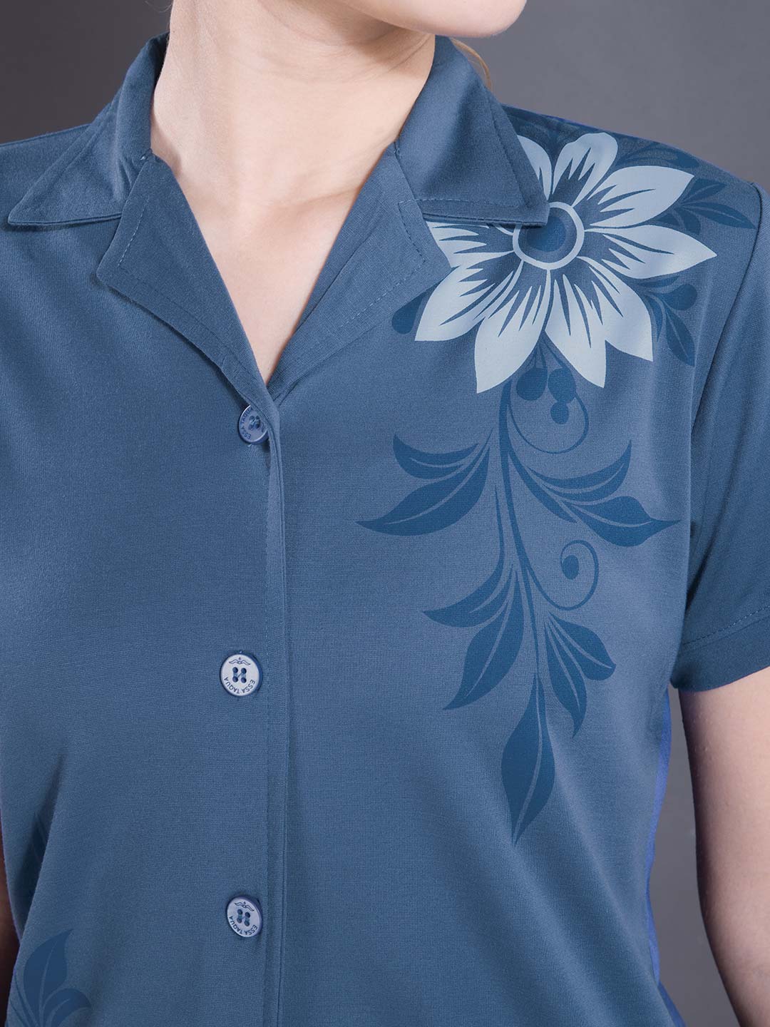 fg shyla printed full pant set for women #color_astronaut-blue