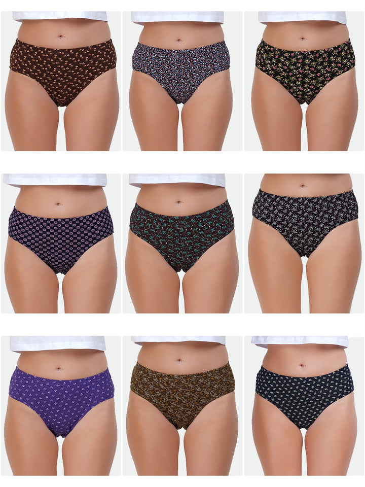 Sweet Day Women Printed Panties (Pack Of 3)