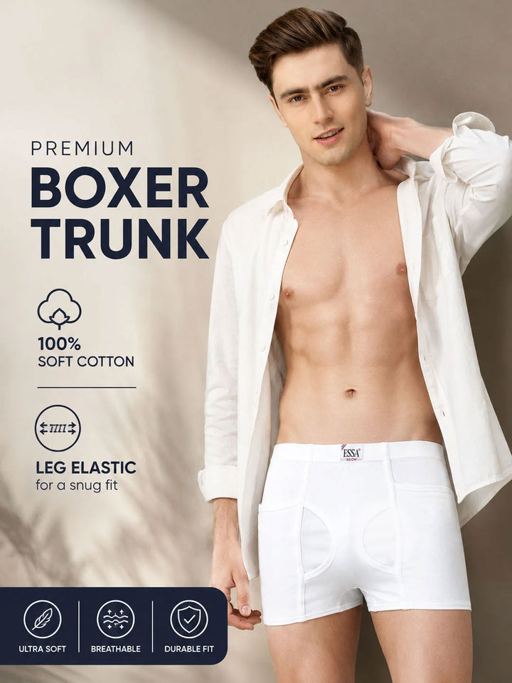 Trend White Pocket Trunk