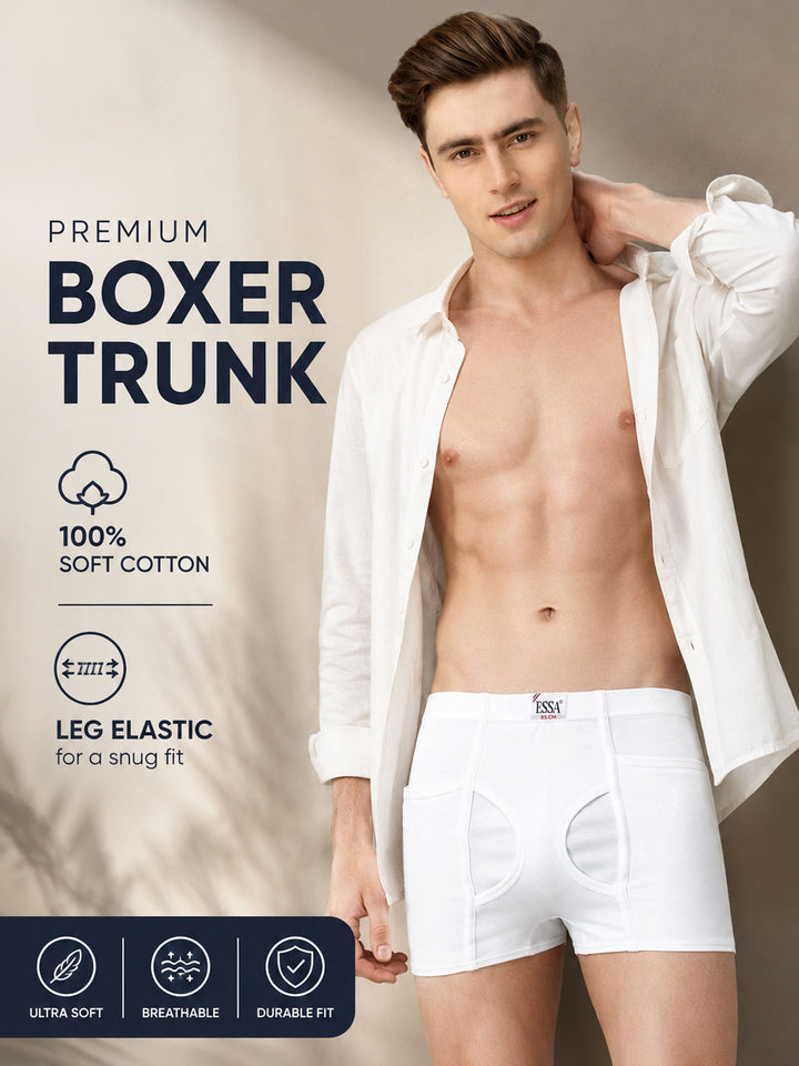 Trend White Pocket Trunk