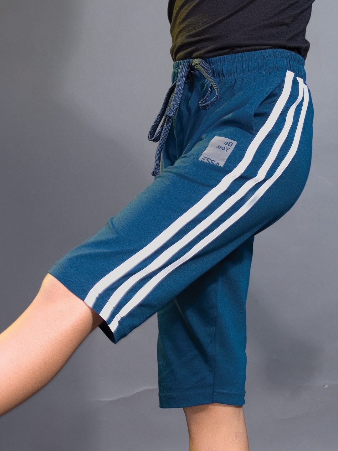 Trico 3/4th pant for boys color astronaut blue
