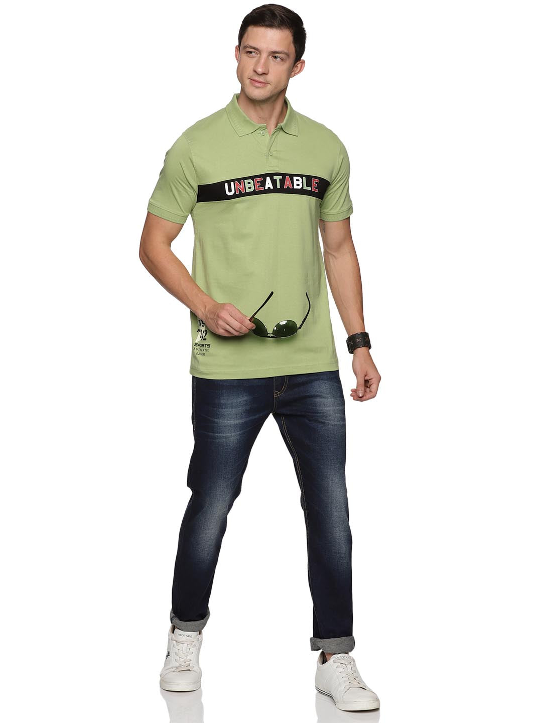 shine-3 polo t-shirt for men #color_pale-olive