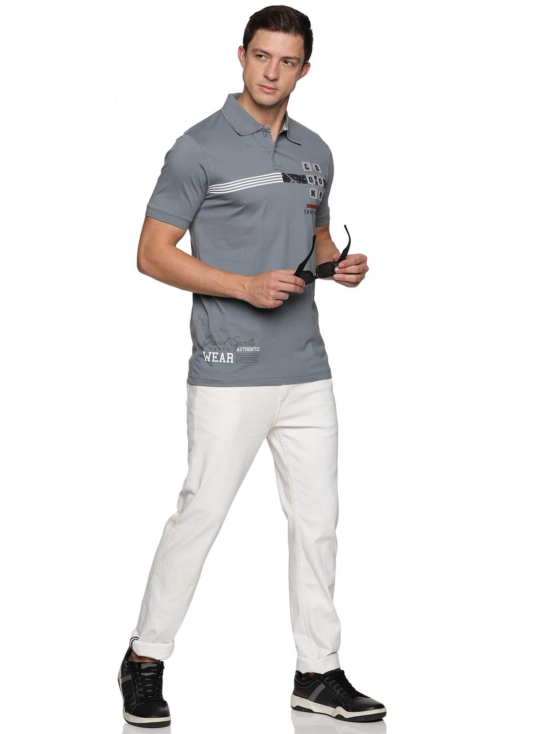 shine-3 polo t-shirt for men #color_grey