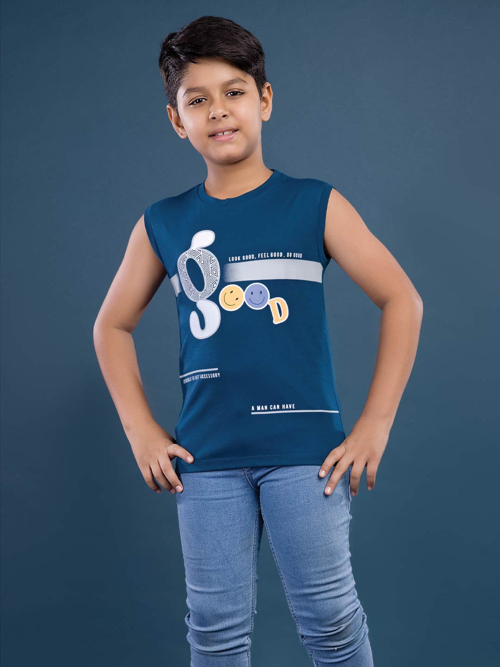 b-3637 rnbs printed t-shirt for boys