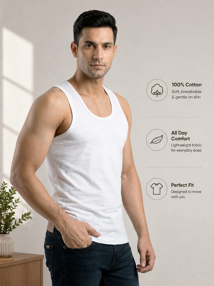 Calyx Vest White