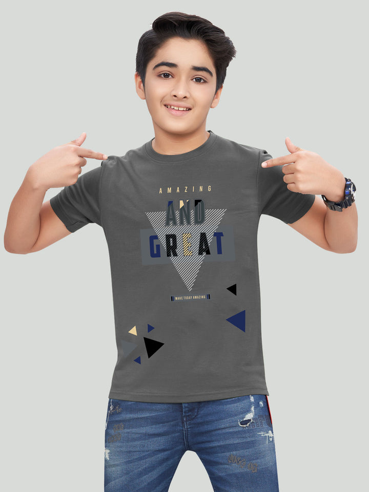 20-20 classic t-shirt for boys #color_charcoal-grey