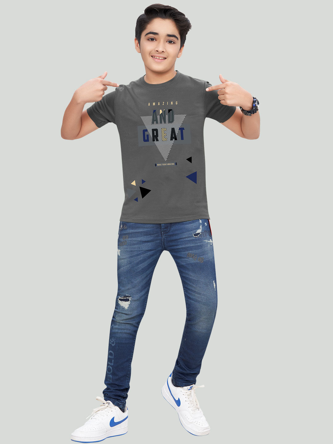 20-20 classic t-shirt for boys #color_charcoal-grey