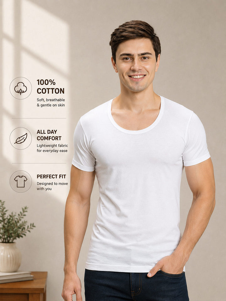 Classy Vest White-Sleeve