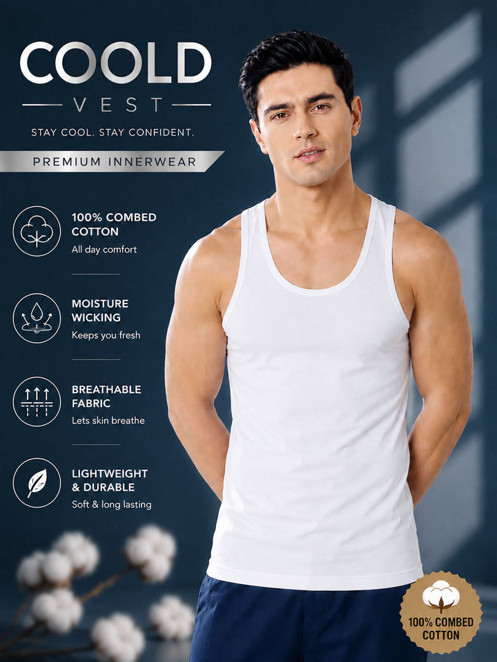 Coold White Vest