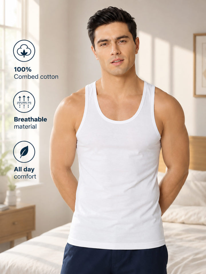 Coold White Vest