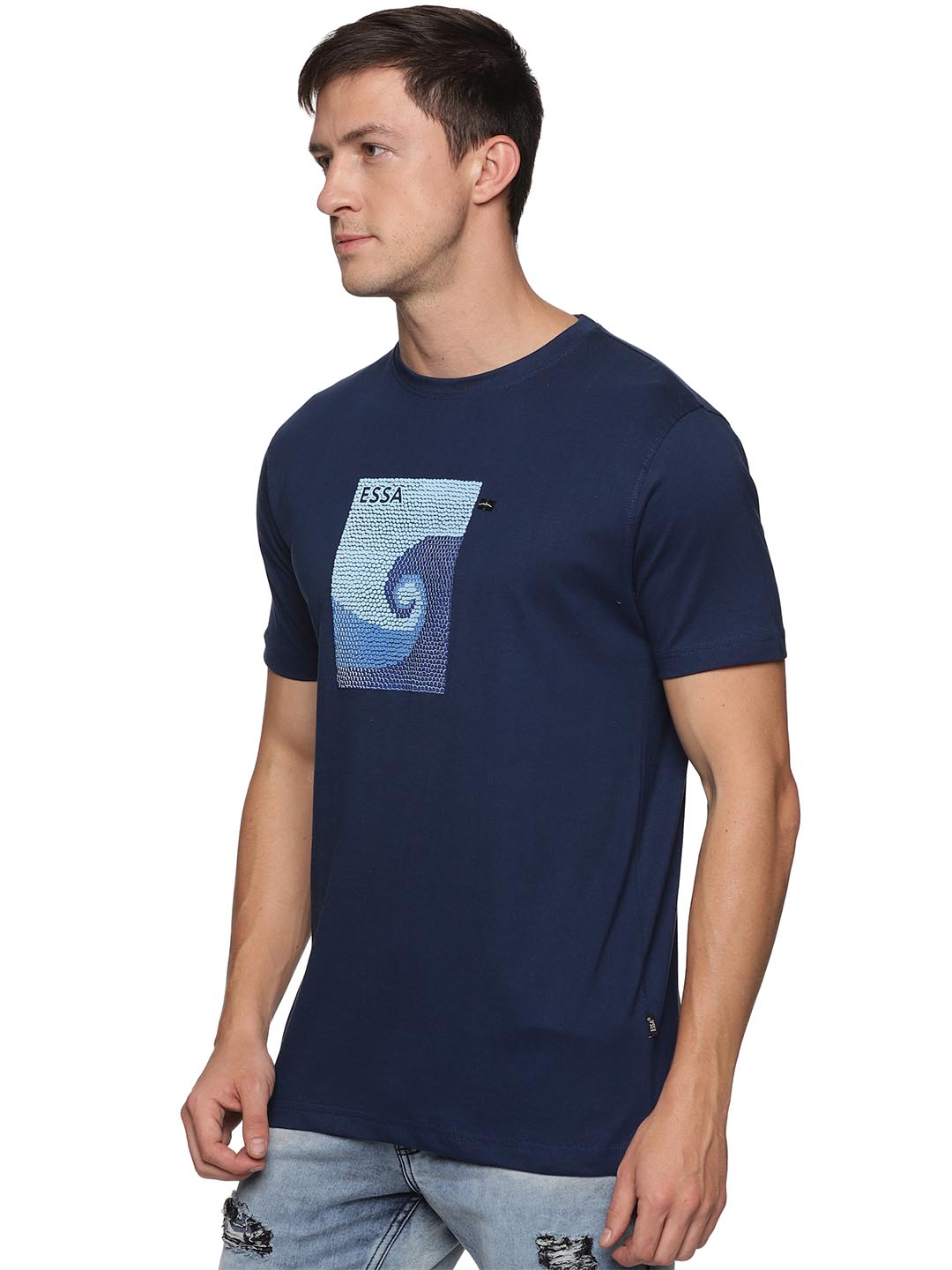 creative round neck t-shirt for mens #color_mirage