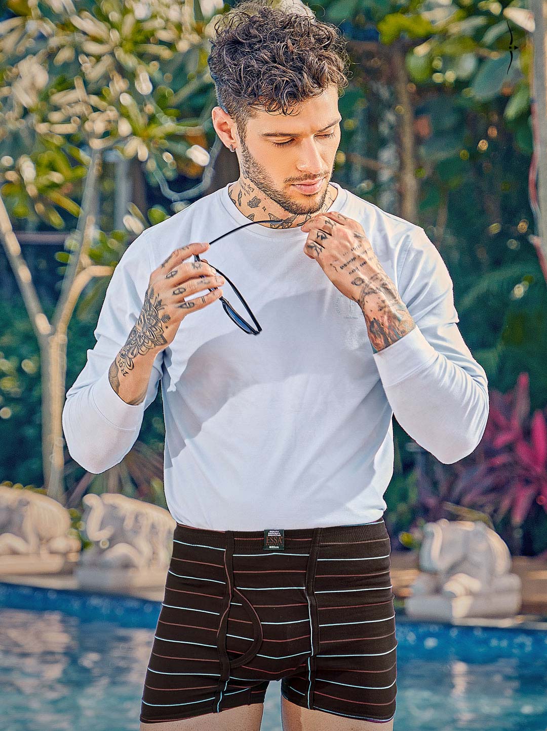 Essa Mini Trunks Designer Trunks for Men online at Essa – ESSA GARMENTS
