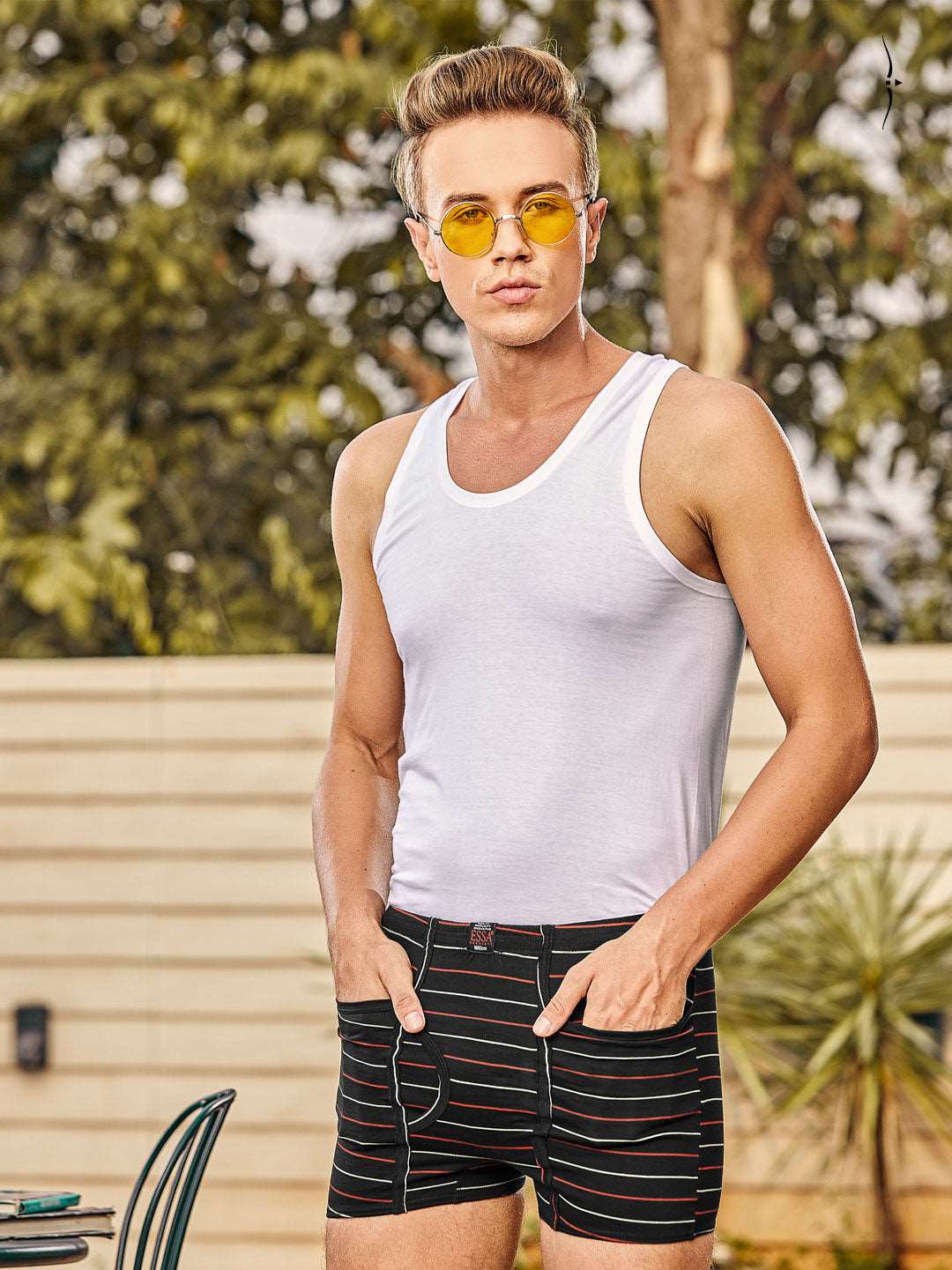 Essa Mini Trunks Designer Trunks with Pocket For Men online at Essa – ESSA GARMENTS