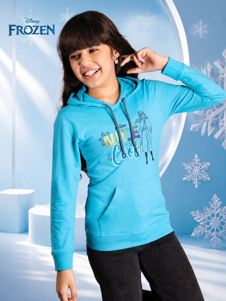 Disney Frozen Elsa Printed Hoodie for Girls