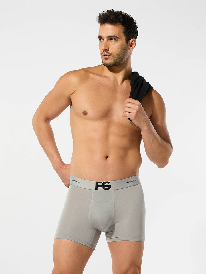 fg-3005 tencel plain trunk for men combo pack
