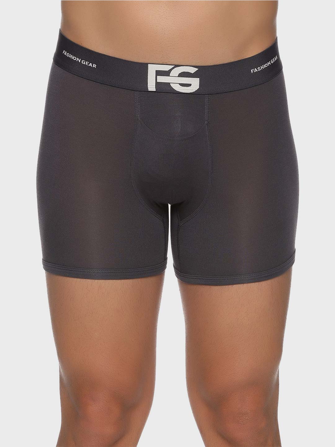 fg mens plain trunk #color_dark-grey