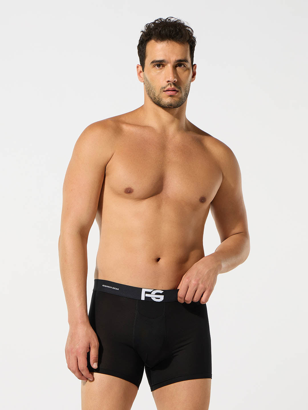 fg-3005 tencel plain trunk for men combo pack