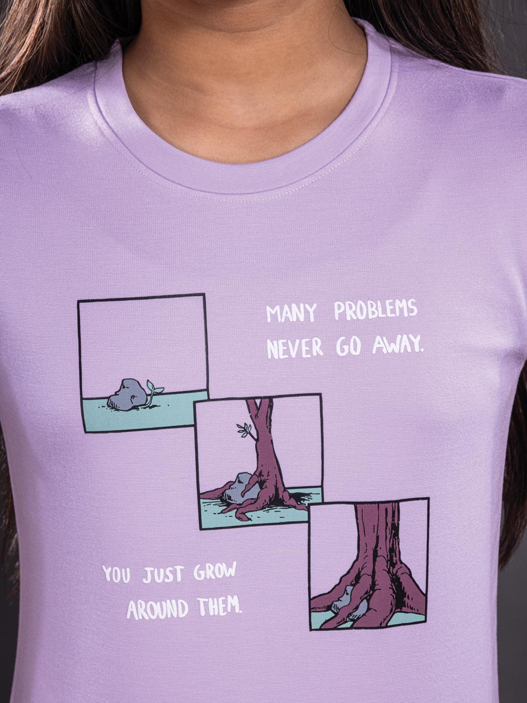 fg g-3767 girls printed 3/4th set color periwinkle