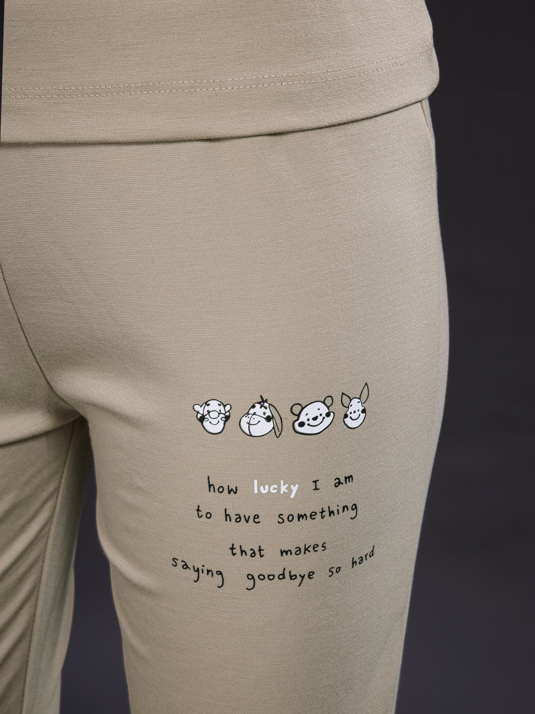 fg g-3767 girls printed 3/4th set color sorrel brown