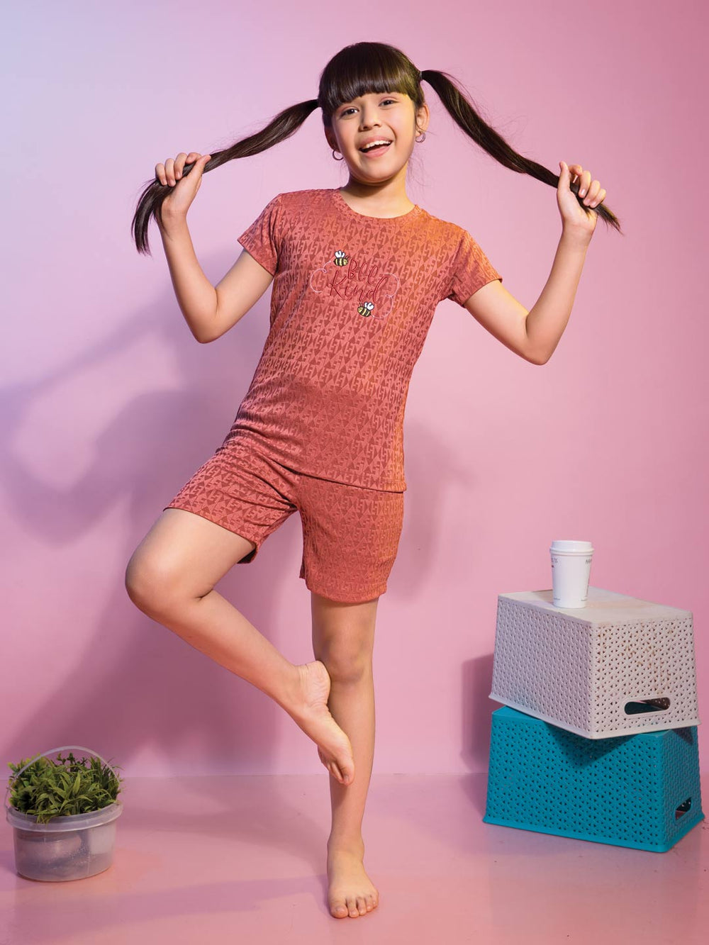 g-3426 shorts set for girls