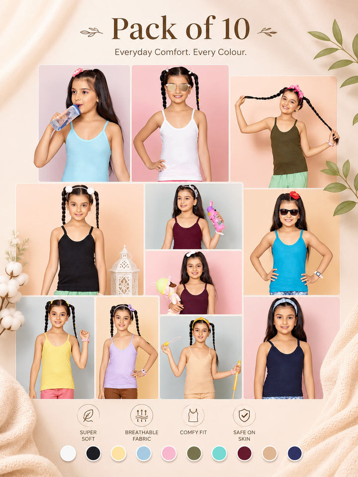 Lilly Color Slips (Pack Of 10)