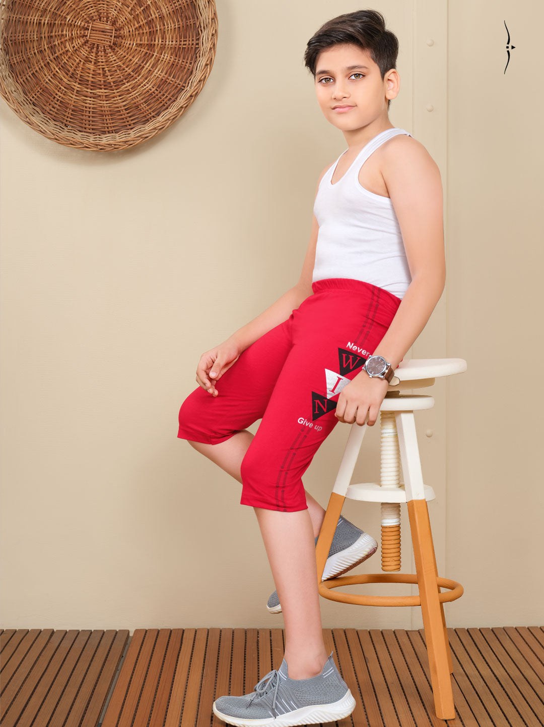 Boys 3/4th Track Pant | Comfortable & Stylish - Essa – ESSA GARMENTS