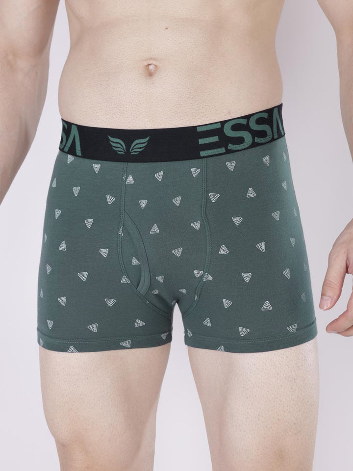 mr fit printed plus trunk #color_spanish-green