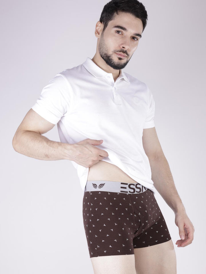 mr fit printed plus trunk #color_bistre