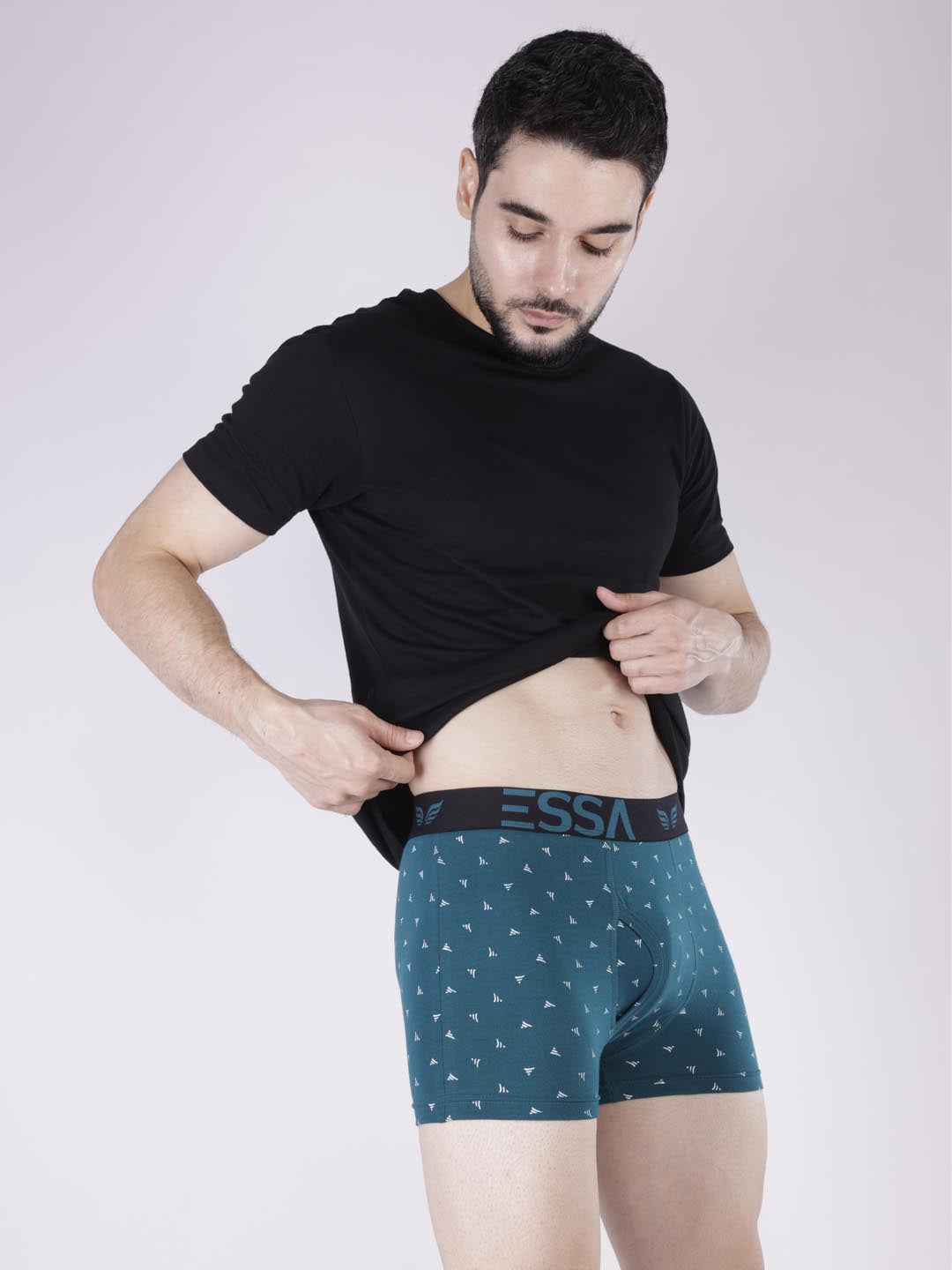 mr fit printed plus trunk #color_deep-teal